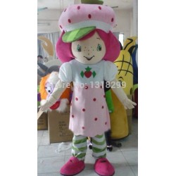 Strawberry Shortcake Mascot Costume