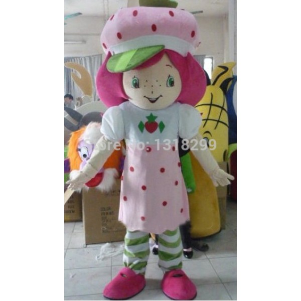 Strawberry Shortcake Mascot Costume