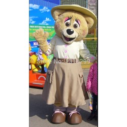 Bessie Bear Crealy Park in Devon Mascot Costume