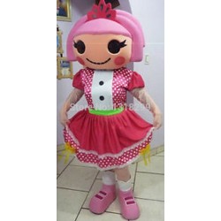 girl Jewels Sparkles Mascot Costume