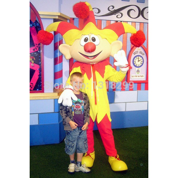 Jingle Jester Mascot Costume
