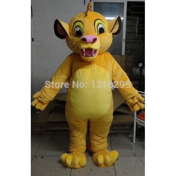 Lion Simba Mascot Costume
