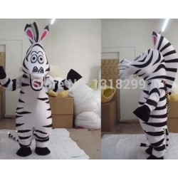  Zebra Marty Mascot Costume