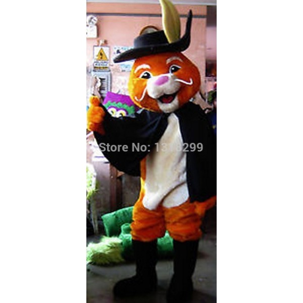 PUSS IN BOOTS Mascot Costume