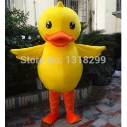 Big Yellow Duck Mascot Costume