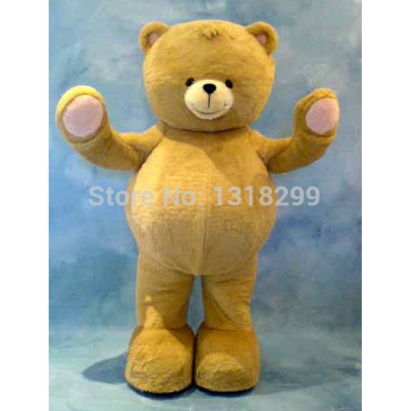 Forever Friends Bear Mascot Costume