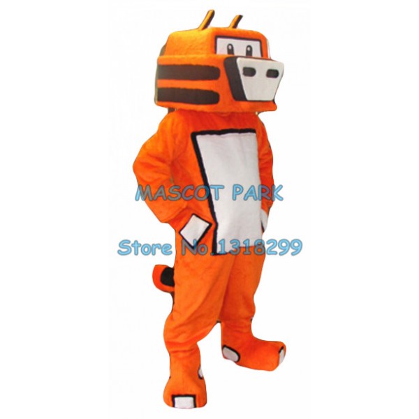 robot tiger Mascot Costume