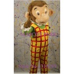 Cartoon Monkey Mascot Costume