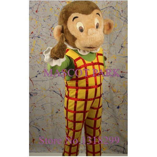 Cartoon Monkey Mascot Costume