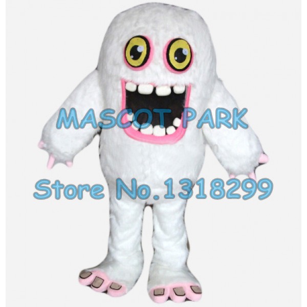 big snow monster yeti Mascot Costume
