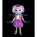 the beautiful girl Mascot Costume