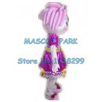 the beautiful girl Mascot Costume