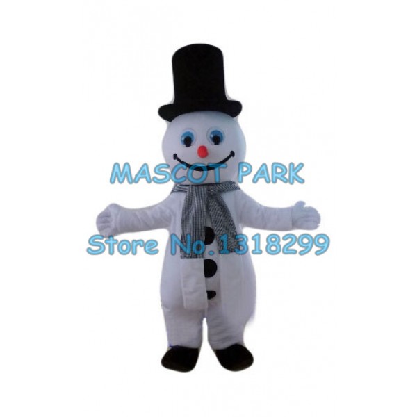 new cute snowman Mascot Costume