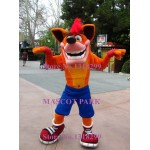 Crash Bandicoot Mascot Costume Crash Bandicoot Mascot Costume