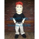 red hair man Mascot Costume