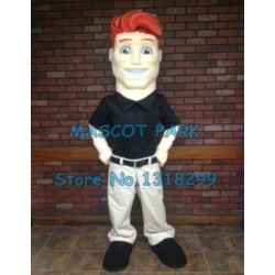red hair man Mascot Costume