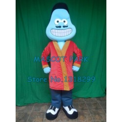 Blue Stem Cell Mascot Costume