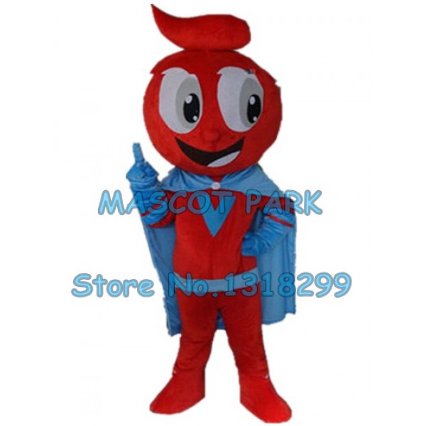 red apple Mascot Costume