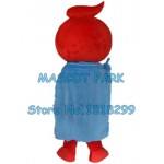red apple Mascot Costume