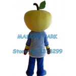 orange boy Mascot Costume