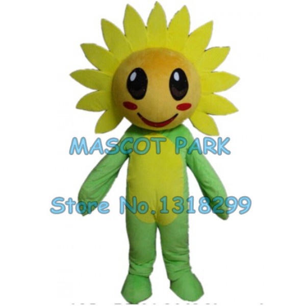 sunflower Mascot Costume