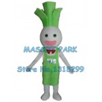 Onion scallion Mascot Costume