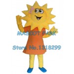 yellow sunflower Mascot Costume