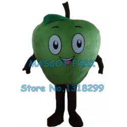 green apple Mascot Costume