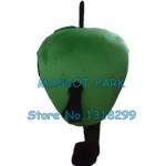 green apple Mascot Costume