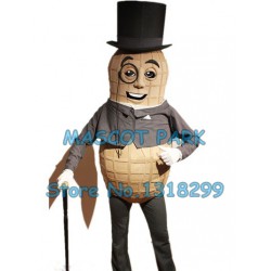 mr peanut Mascot Costume for adult