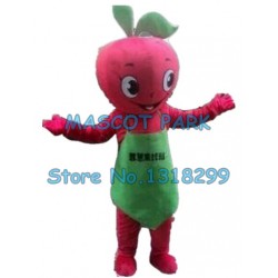 red apple Mascot Costume