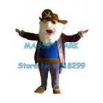 old pirate Mascot Costume