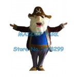 old pirate Mascot Costume