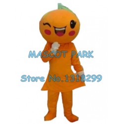 cartoon orange Mascot Costume