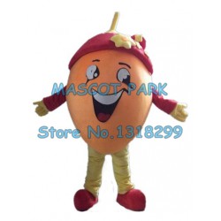 orange fruit Mascot Costume