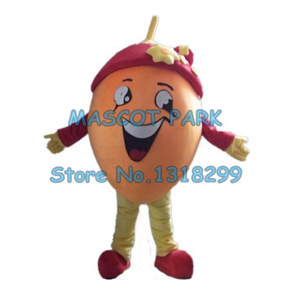 orange fruit Mascot Costume