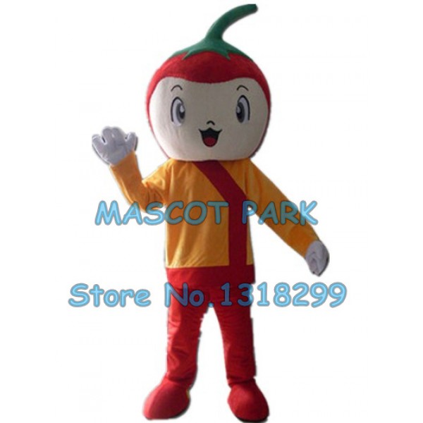 chili boy Mascot Costume