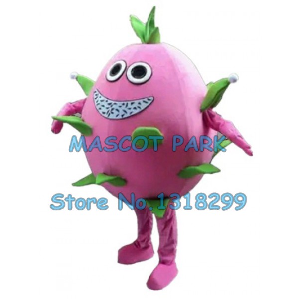pink Pitaya Mascot Costume