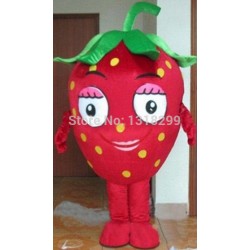 Strawberry Fruit Mascot Costume