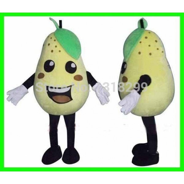 Pear Mascot Costume