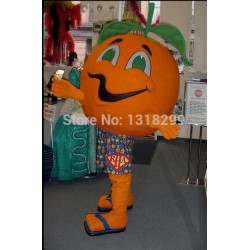 Orange Mascot Costume