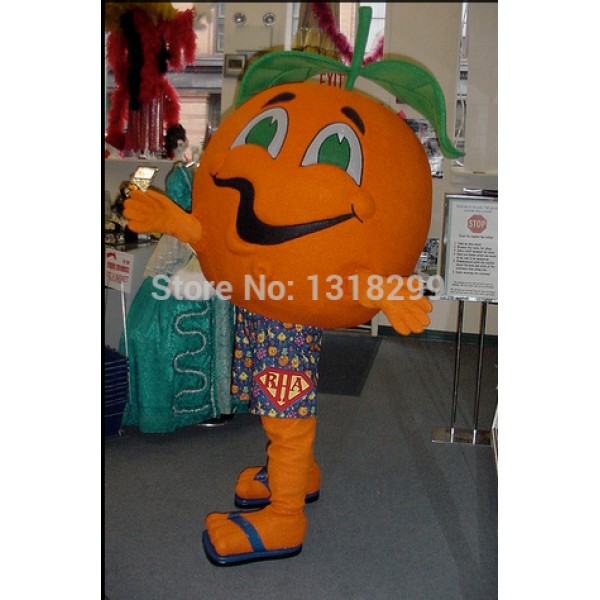 Orange Mascot Costume