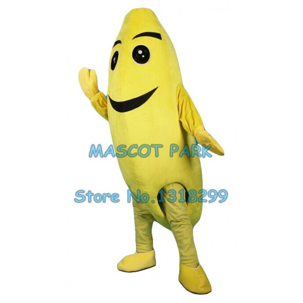Realistic Banana Mascot Costume