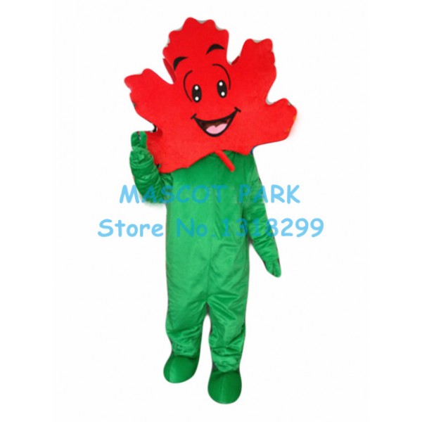Maple Leaf Mascot Costume