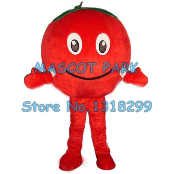 cool red tomato Mascot Costume