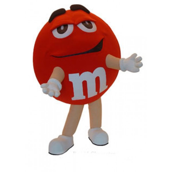 red M&amp;M Chocolate Mascot Costume