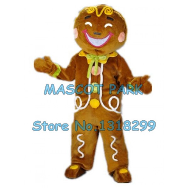 Gingerbread Biscuit Mascot Costume