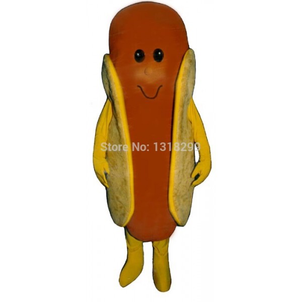 Hot Dog Sauasage Mascot Costume