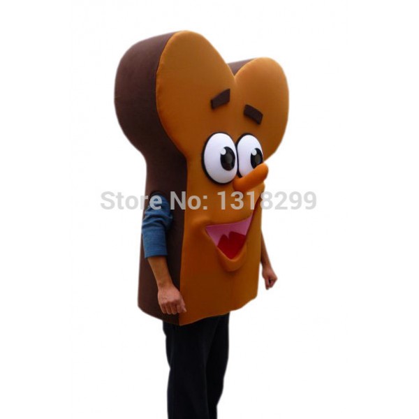 Bone Shape Bread Food Mascot Costume