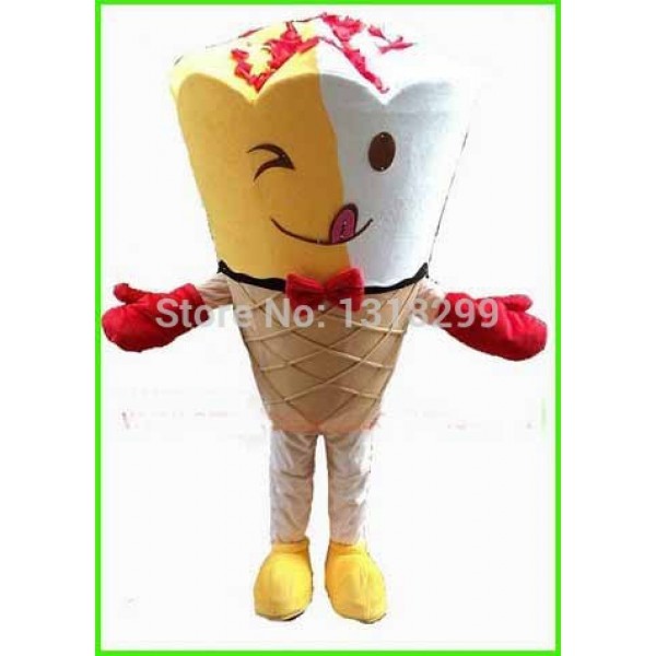 Sundae Icecream Mascot Costume